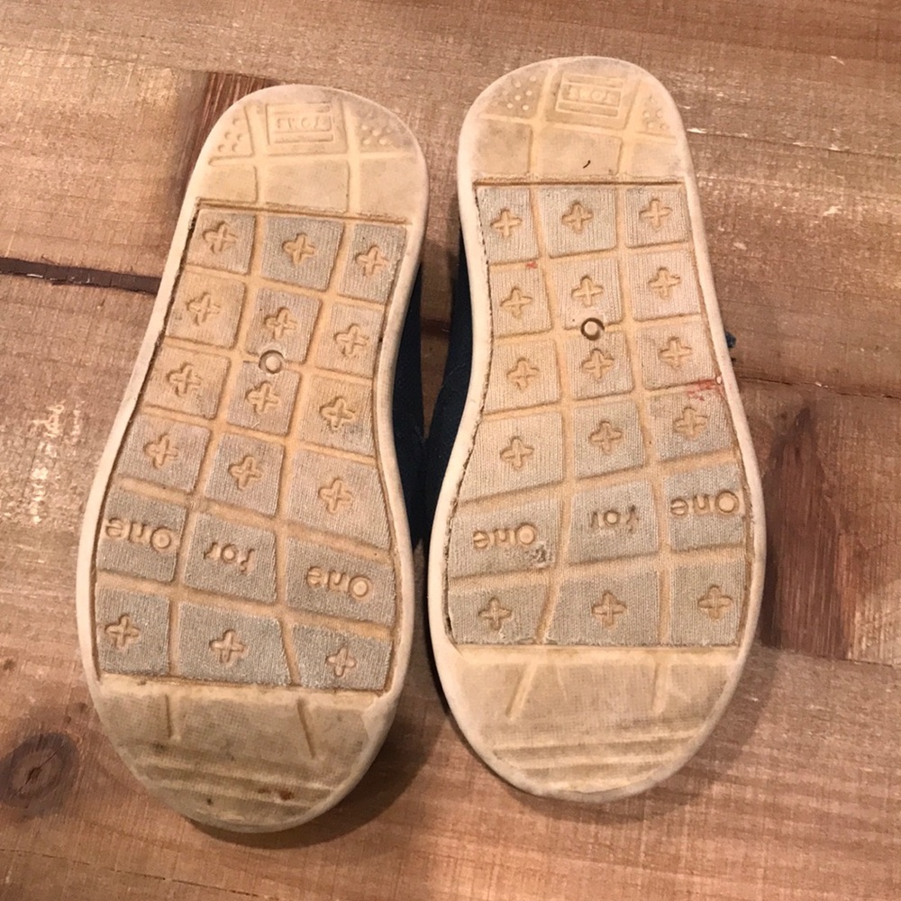 2/$10 Navy Blue Toms - Picture 5 of 5